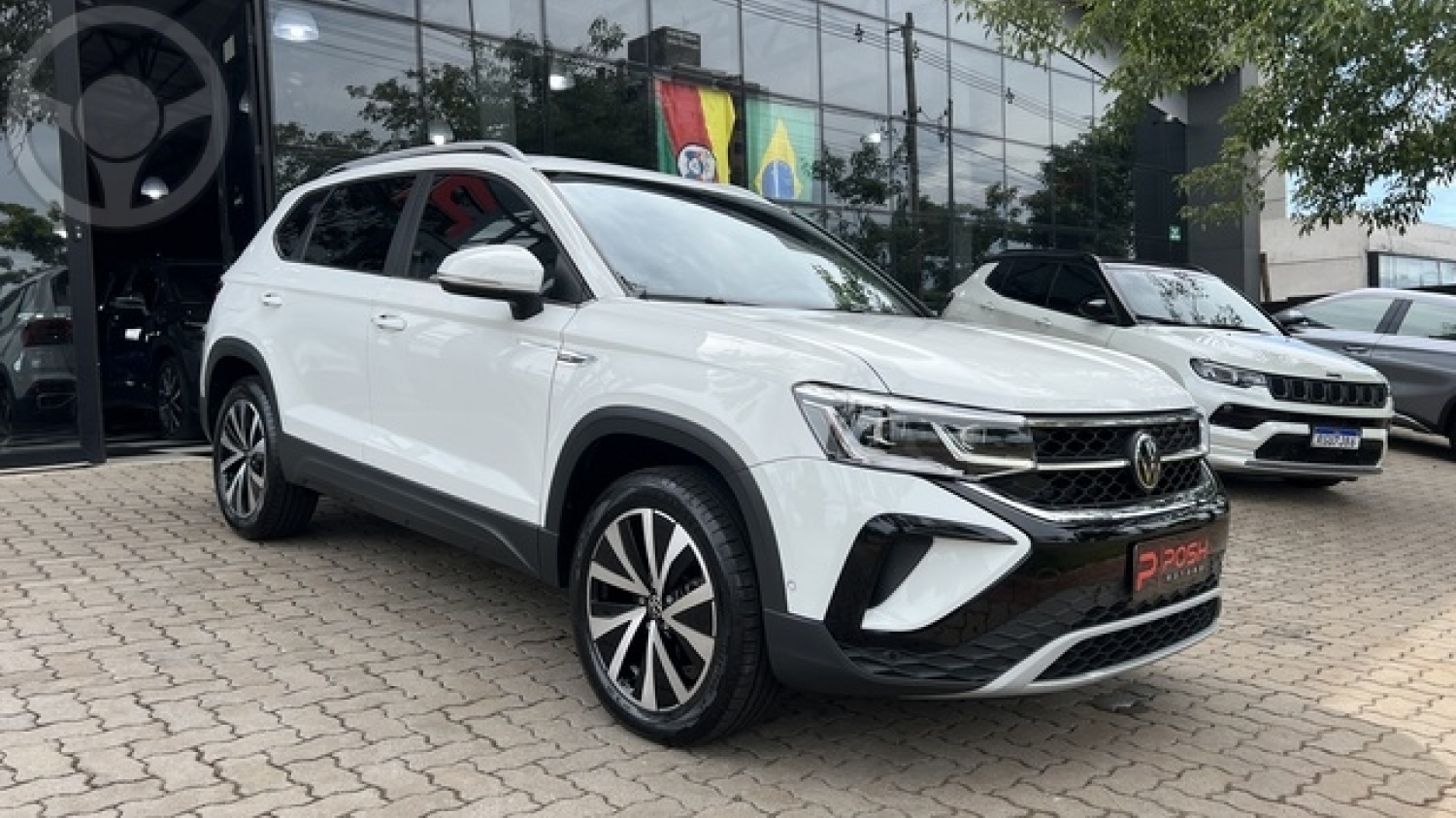 VOLKSWAGEN - TAOS HIGHLINE - - 1.4 TURBO - 25 - BAIXO - - 2023/2023 - BRANCA - R$ 169.900,00
